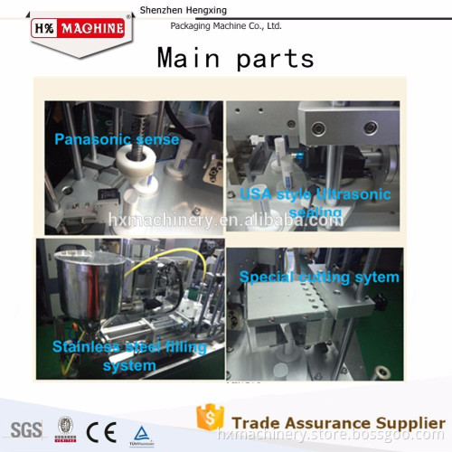 Ultrasonic Cosmetic Plastic Tube Closing Machine